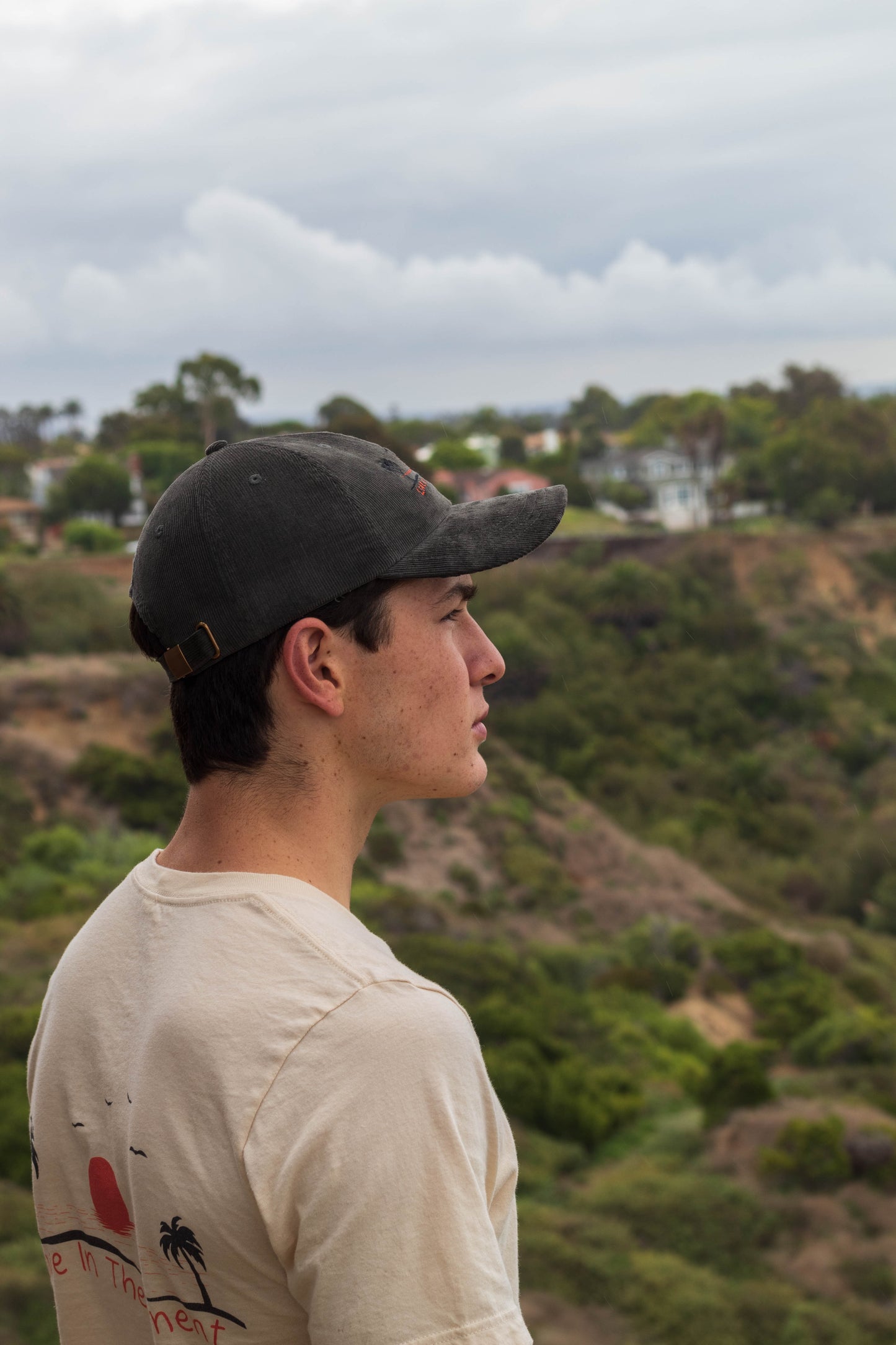 Live in the Moment Corduroy Hat