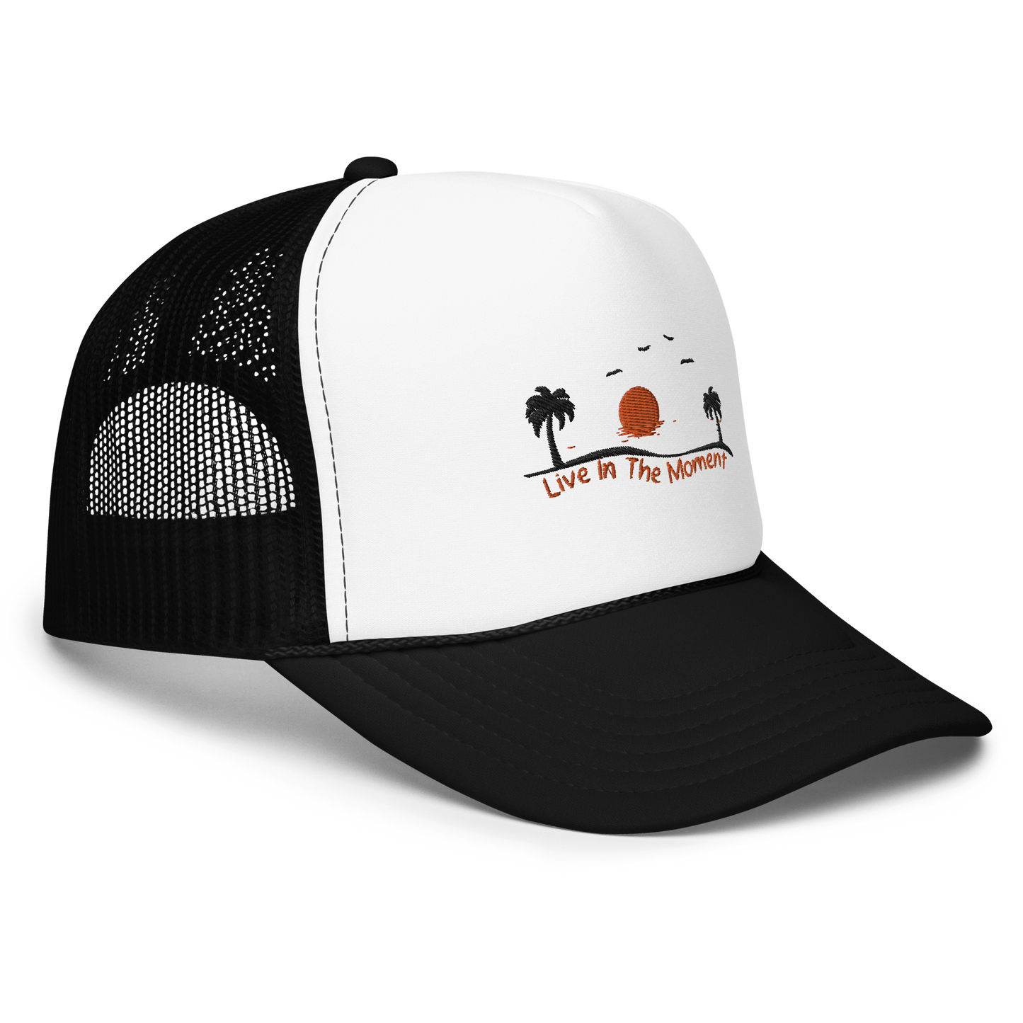 Live in the Moment Foam Trucker